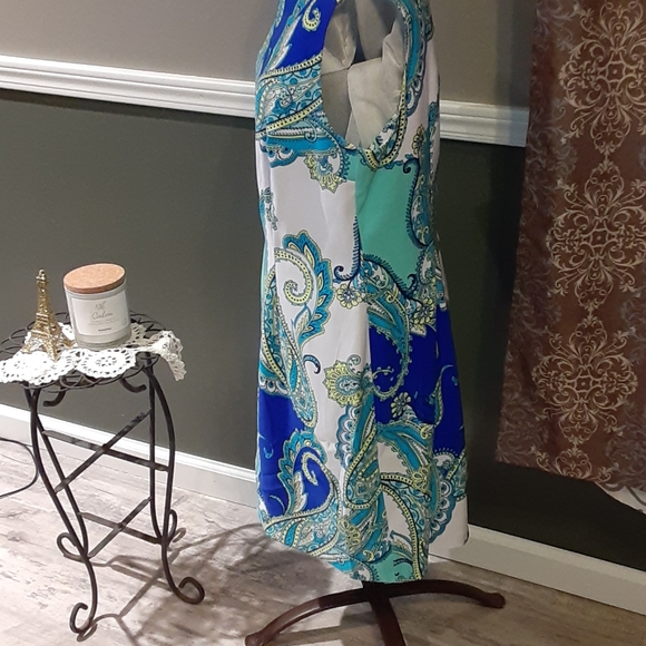Alyx dress size 14 sleeveless paisley dress